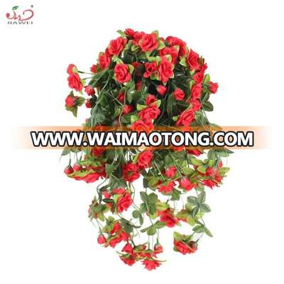 Garden decoration wall plant artificial rose vines pendant hanging wholesale