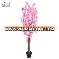 Cheap and hot sale Artificial peach blossom flower tree for home decoration