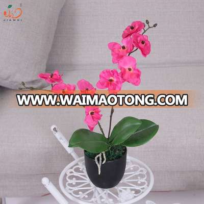 2019 Cheap artificial orchid flower home bonsai flower plant