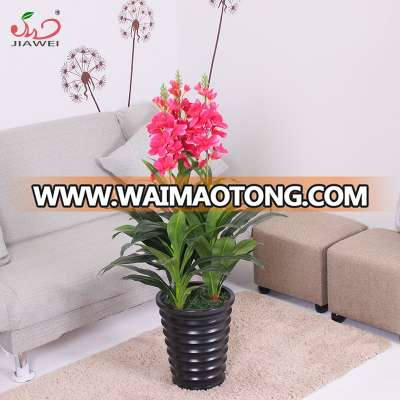 Manufacturer sale different types colourful artificial flower plant for home decoration