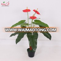 Hot selling different styles let eyes relax artificial flower plants manufacture