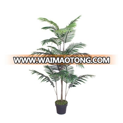 Factory best selling low price craft plastic palm trees for various decorations