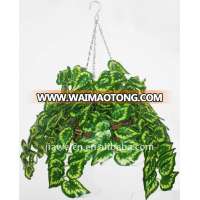 decorative artificial flower hanging baskets