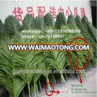 Q011903 outdoor palm leaf product plastic coconut palm leaves fake artificial palm tree leaves